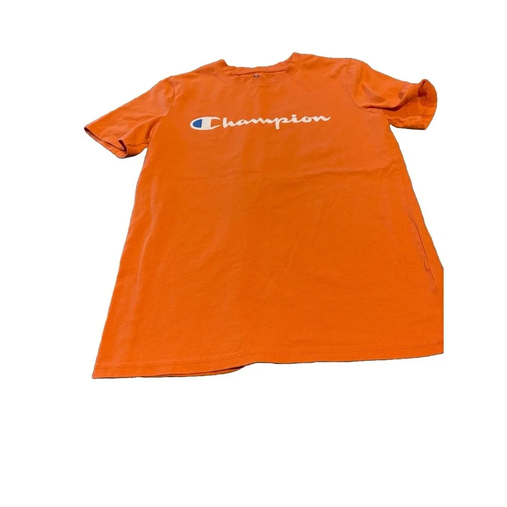 Champion Youth‎ XL Logo T-Shirt Assorted Colors 5-Pack (3 Short/2 Sleeveless)